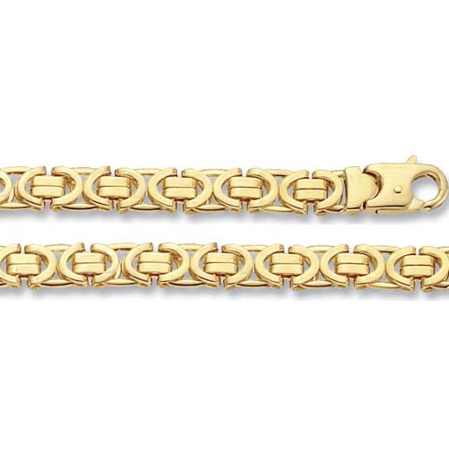 Gold byzantine bracelet on sale uk