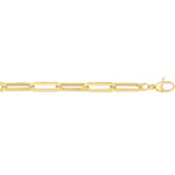 9ct Yellow Gold Ladies 7.5 Inch Bracelet - E Bixby Jewellers