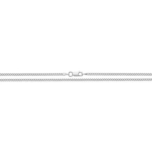 Silver Fine Curb Chain - E Bixby Jewellers