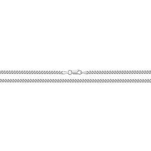 Silver Close Curb Chain - E Bixby Jewellers