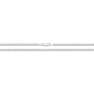 Silver Light Curb Chain - E Bixby Jewellers