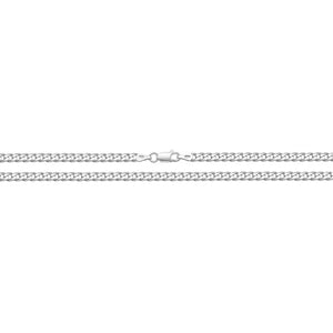 Silver Light Curb Chain - E Bixby Jewellers