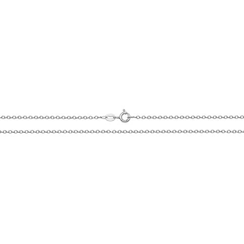 Silver Faceted Belcher Chain - E Bixby Jewellers