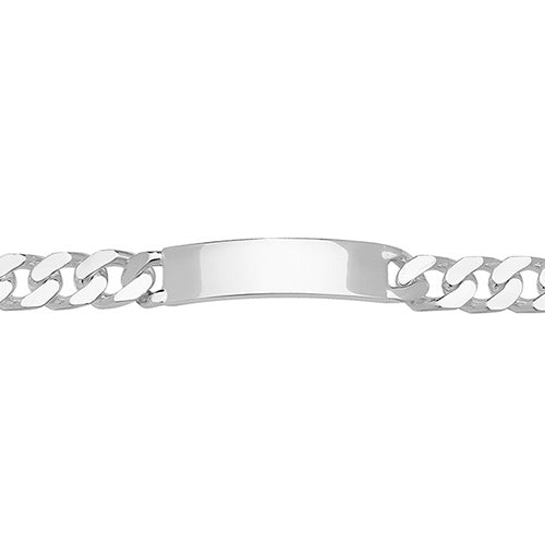 Silver square hot sale link bracelet