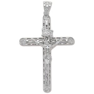 Silver Crucifix - E Bixby Jewellers