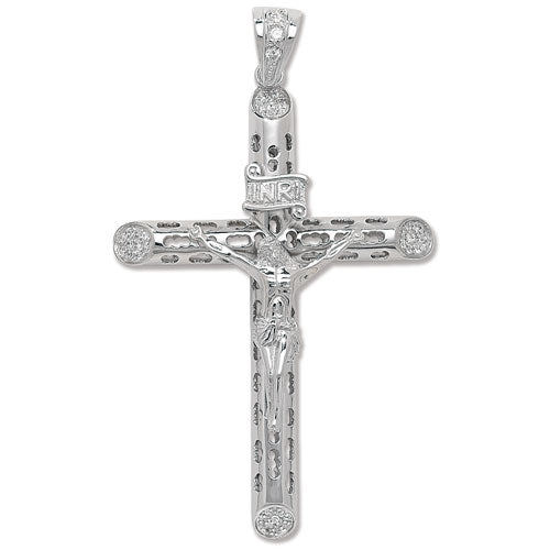 Silver Crucifix - E Bixby Jewellers