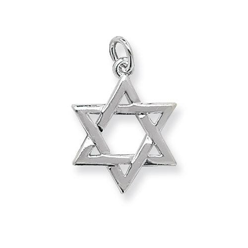 Silver Star Of David Pendant - E Bixby Jewellers