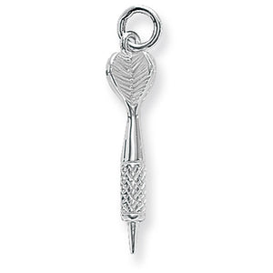 Silver Charm/Pendant 28mm Dart - E Bixby Jewellers