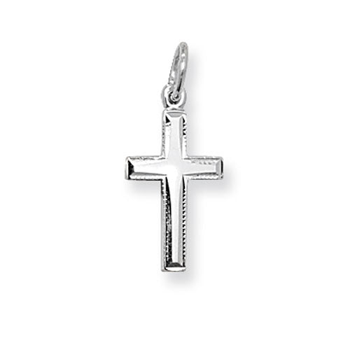 Silver Plain Cross - E Bixby Jewellers