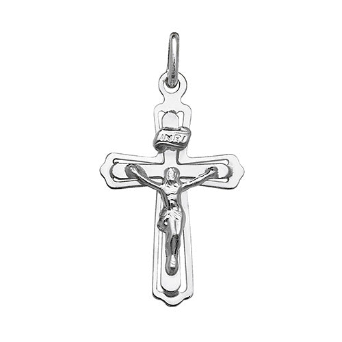 Silver Crucifix - E Bixby Jewellers