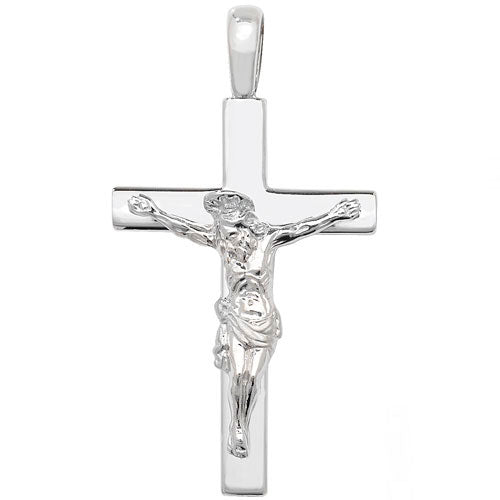 Silver Crucifix - E Bixby Jewellers