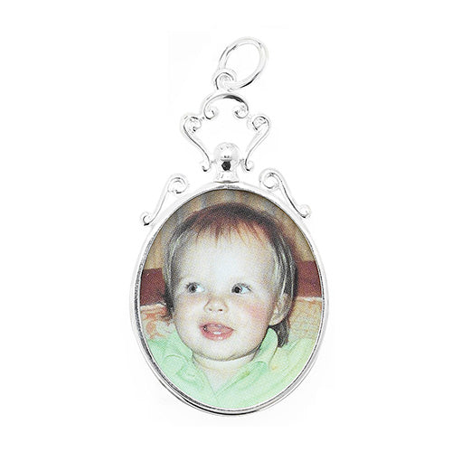 Silver Oval Picture Frame - E Bixby Jewellers