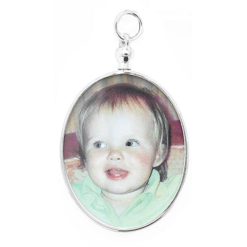 Silver Oval Picture Frame - E Bixby Jewellers