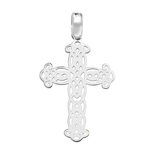 Silver Fancy Cross - E Bixby Jewellers