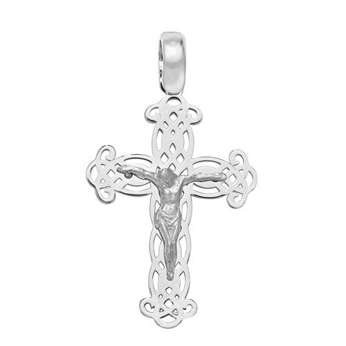 Silver Crucifix - E Bixby Jewellers