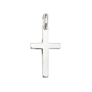 Silver Plain Cross - E Bixby Jewellers