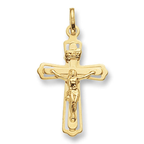 9ct Yellow Gold Crucifix - E Bixby Jewellers