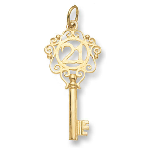 9ct Yellow Gold 21 key - E Bixby Jewellers